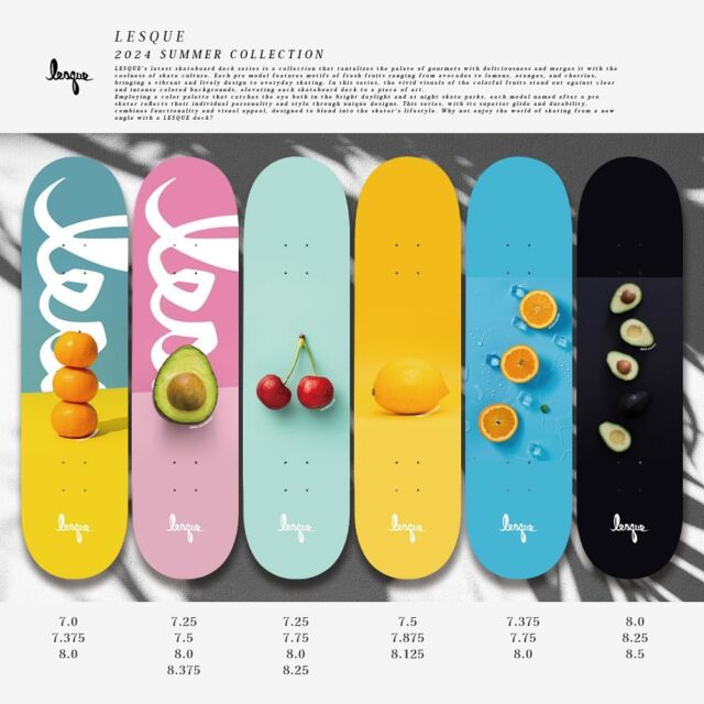 Lesque skateboards（レスケ スケートボード）